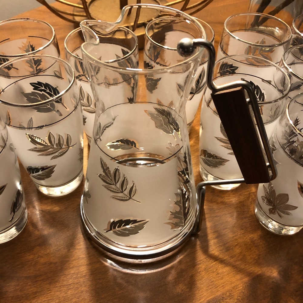 Vintage Libbey Glass and Pitcher Set